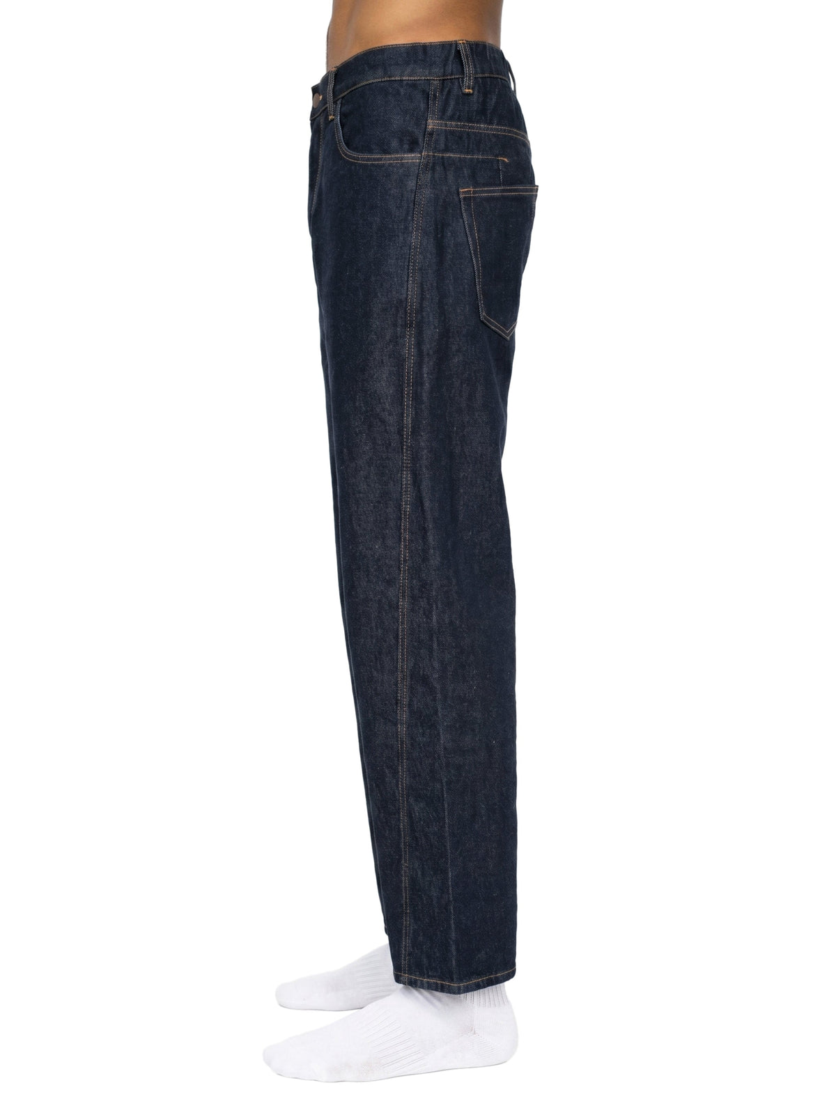 Men's Vintage Wash Barrel Leg Jeans