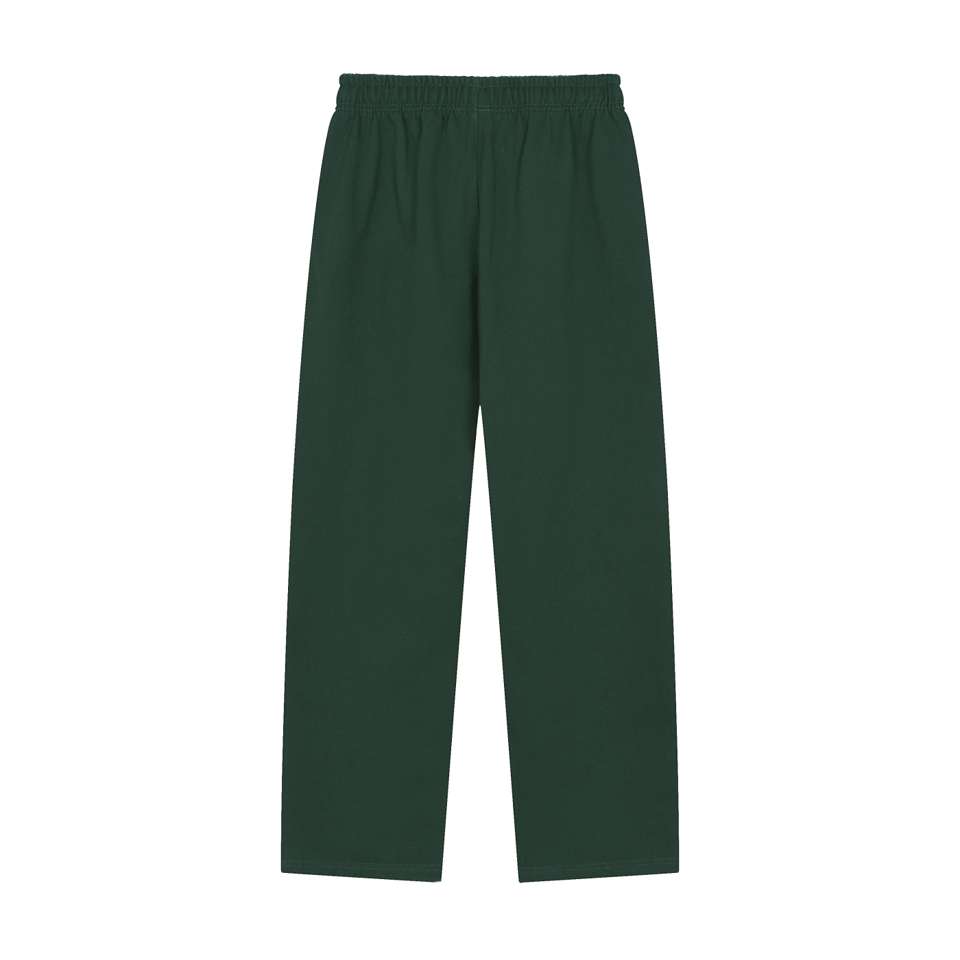 Solid Colour Straight-Leg Sweatpants