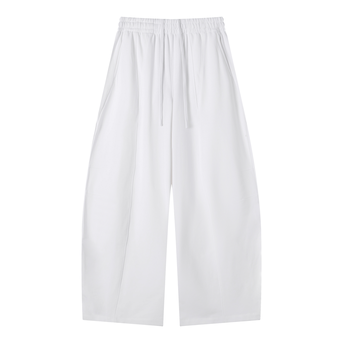 Heavyweight Wide-Leg Panel Sweatpants
