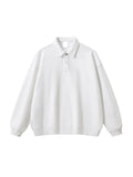 Heavyweight Polo-Collar Sweatshirt