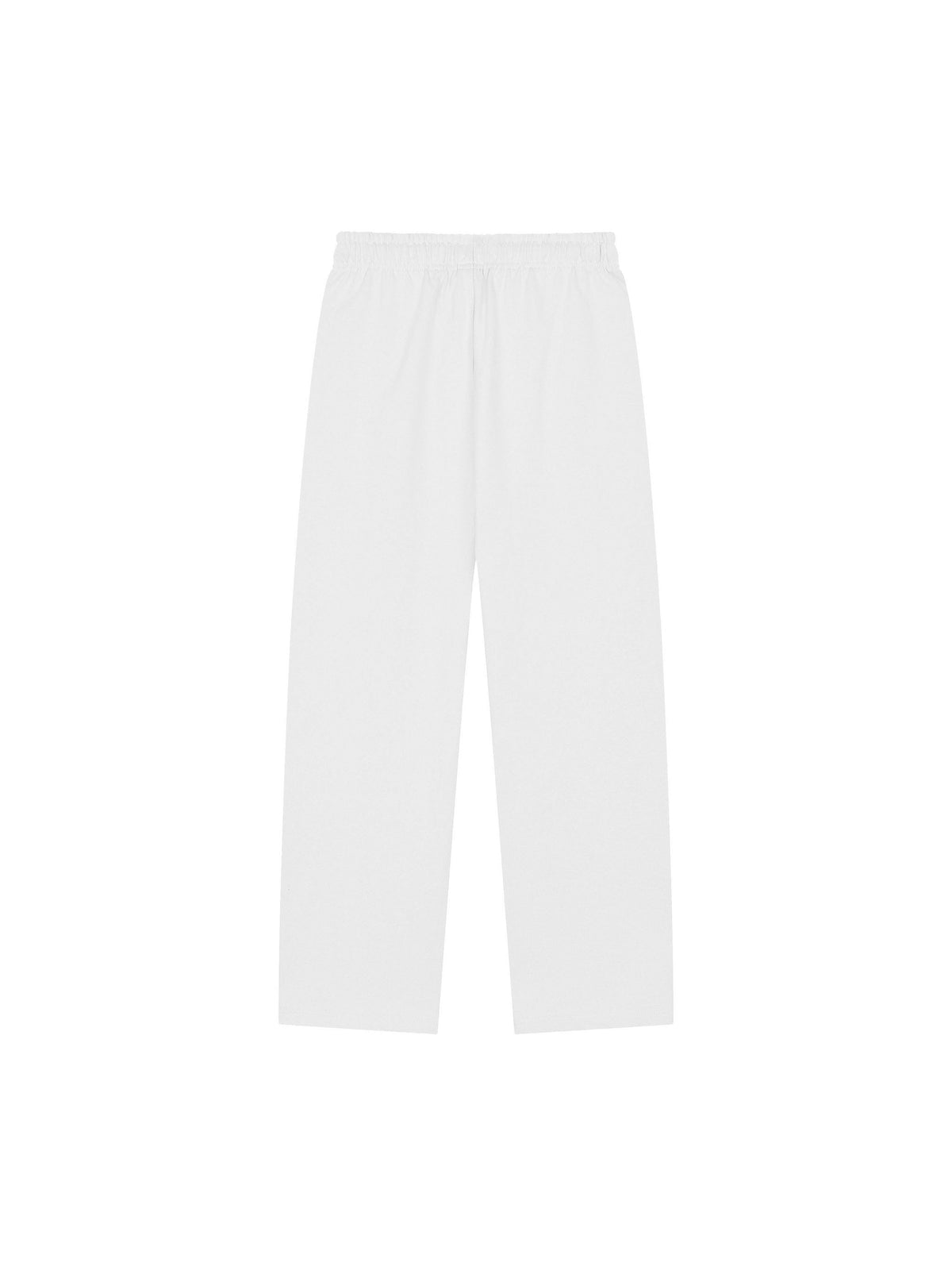 Solid Colour Straight-Leg Sweatpants