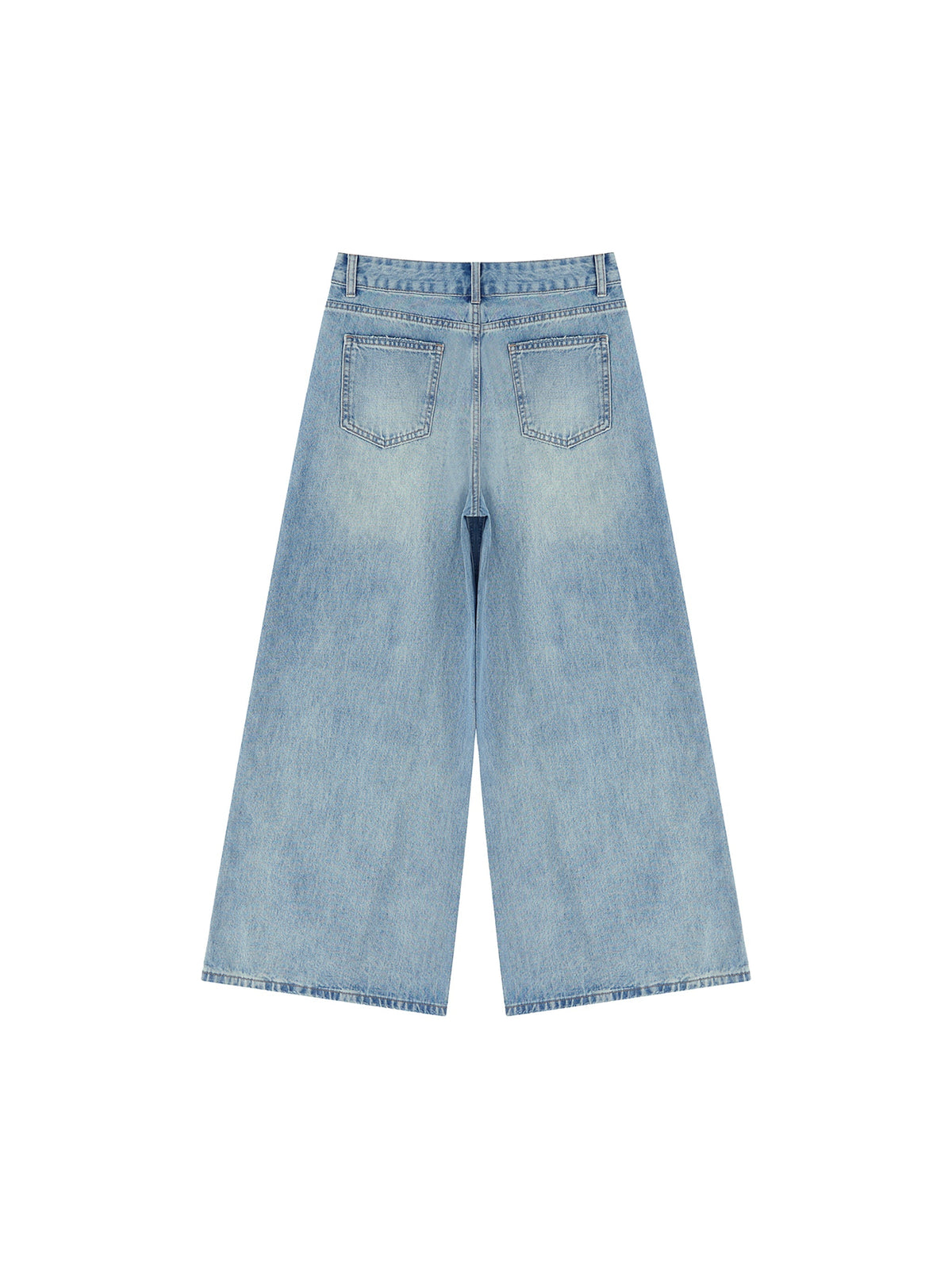 Women’s Vintage Wash Wide Leg Jeans