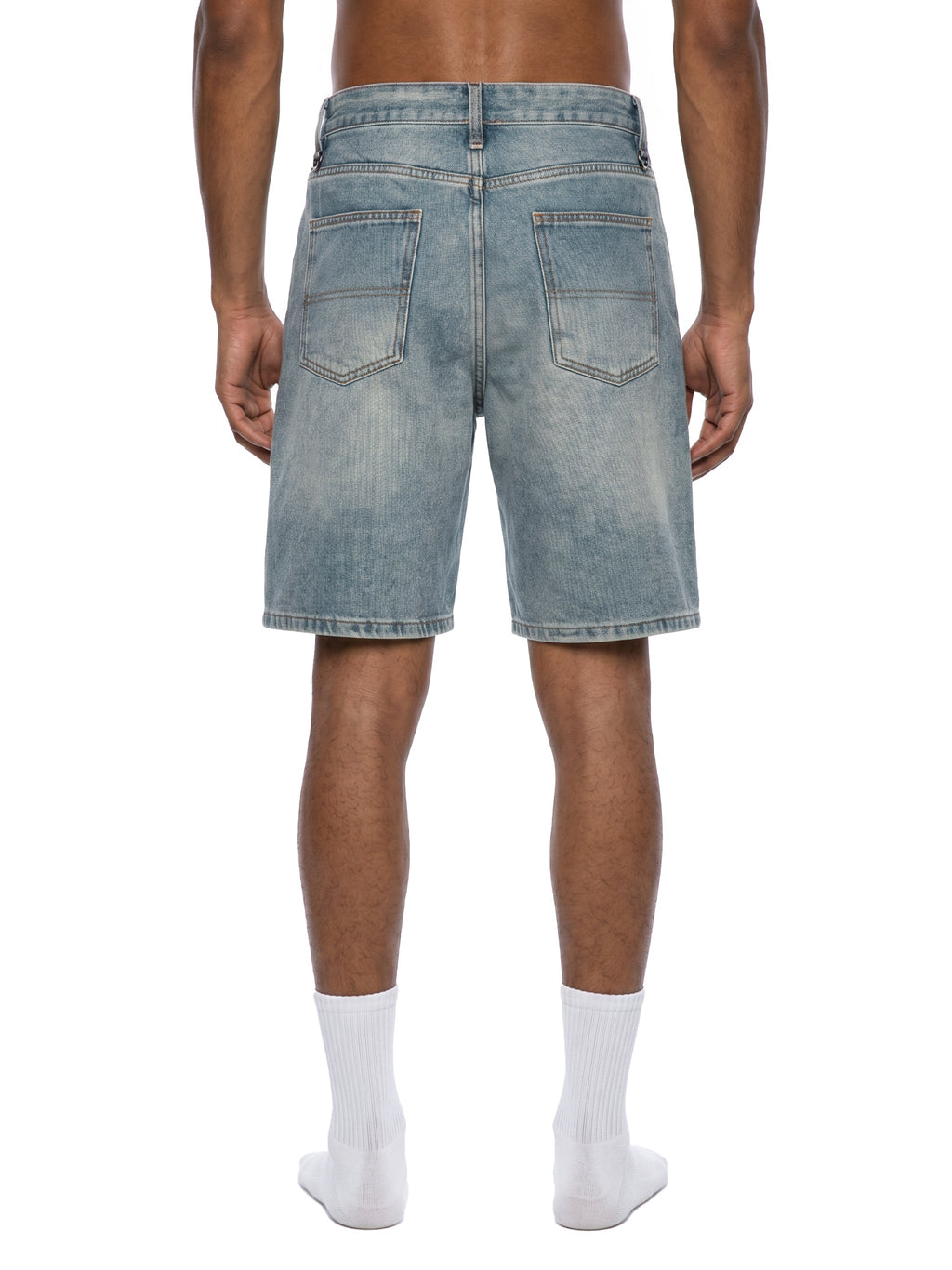 Men’s Vintage Wash Denim Shorts
