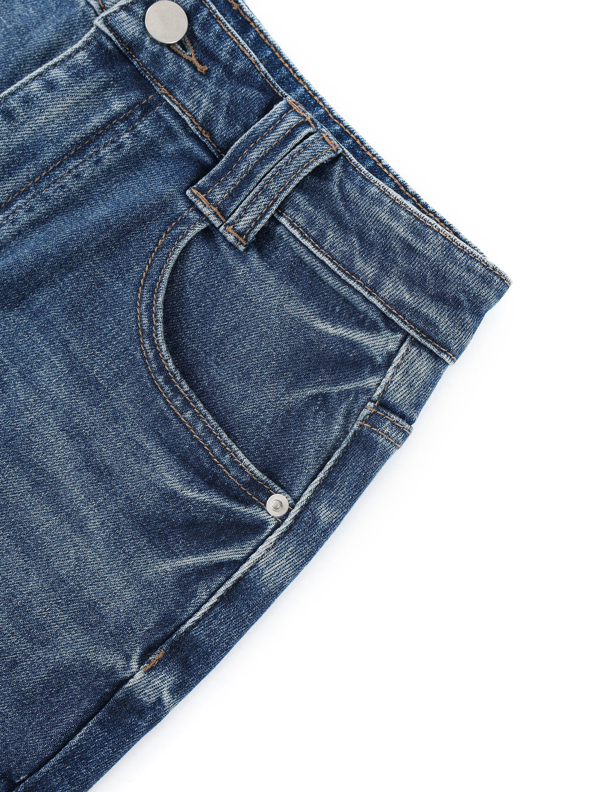 Women’s Vintage Wash Denim Skirt