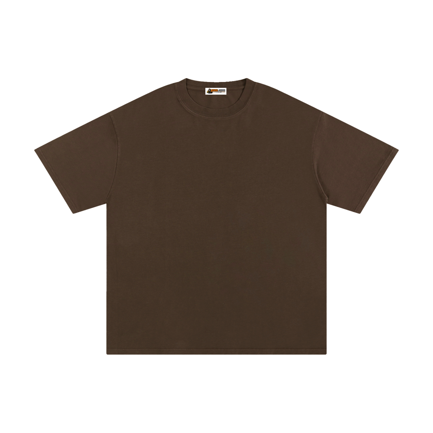 Unisex Pure Cotton T-Shirt – Coffee front