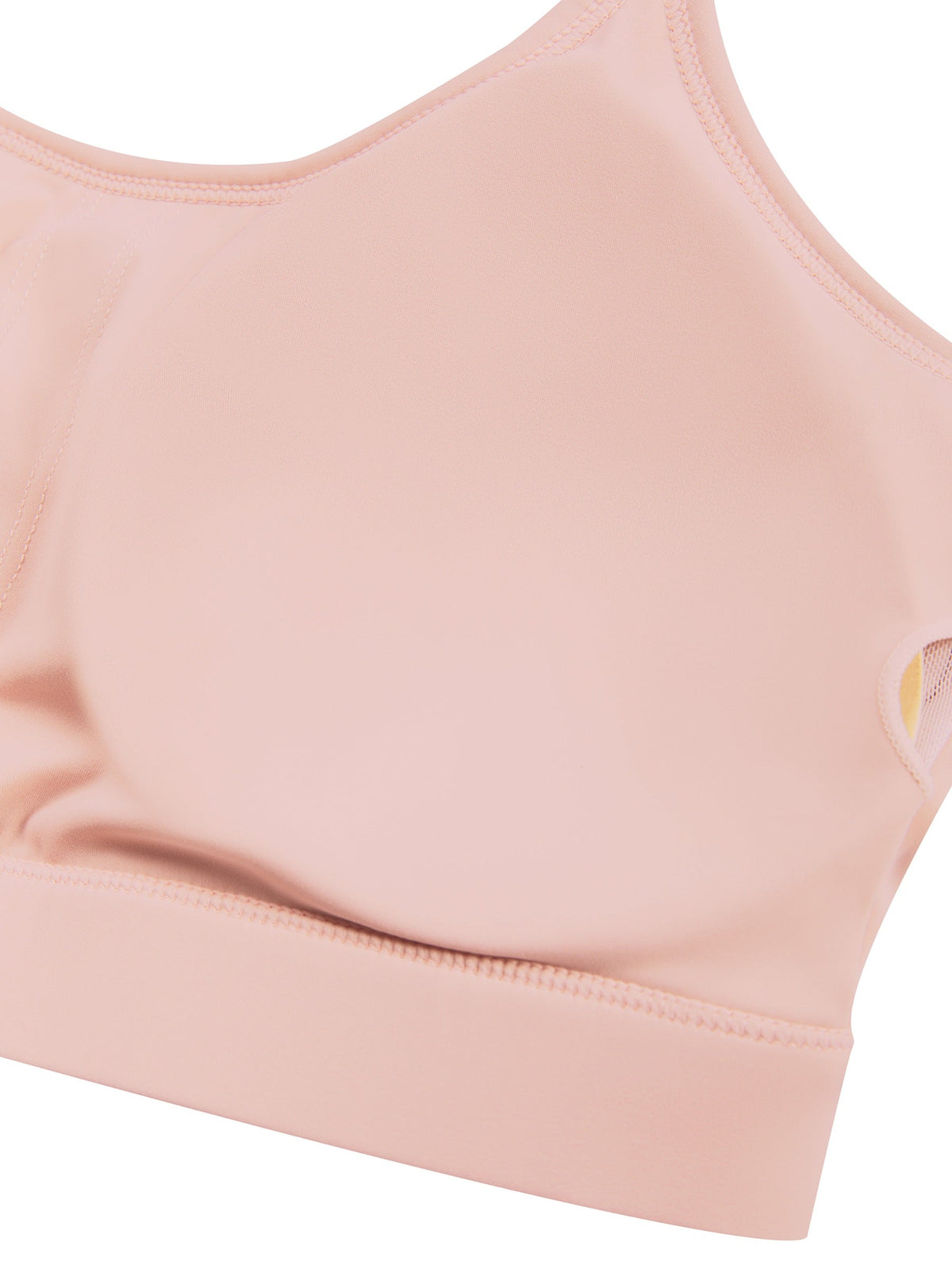 Women's Solid U-Neck Sports Bra
