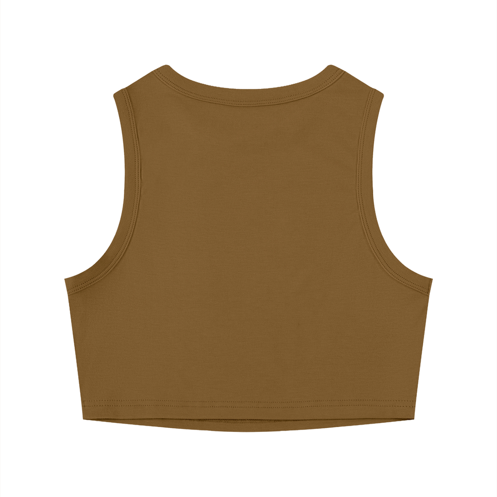 Women's Tight Crewneck Crop Tank Top