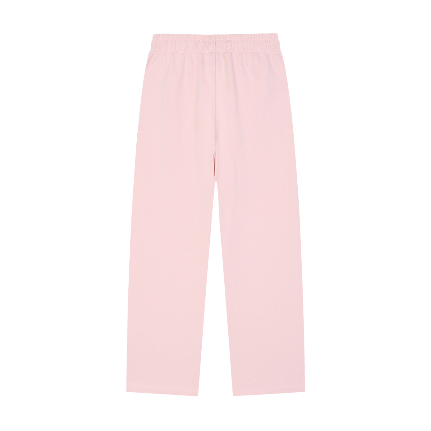 Solid Colour Straight-Leg Sweatpants