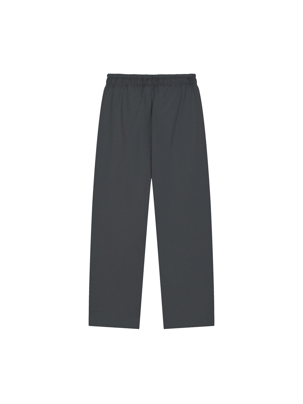 Solid Colour Straight-Leg Sweatpants