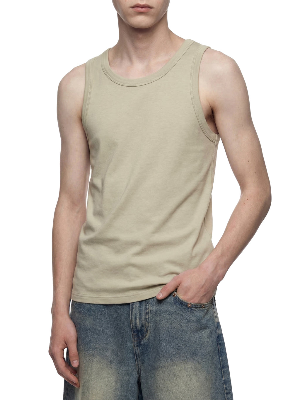 Men's Heavyweight Ribbed Tank Top