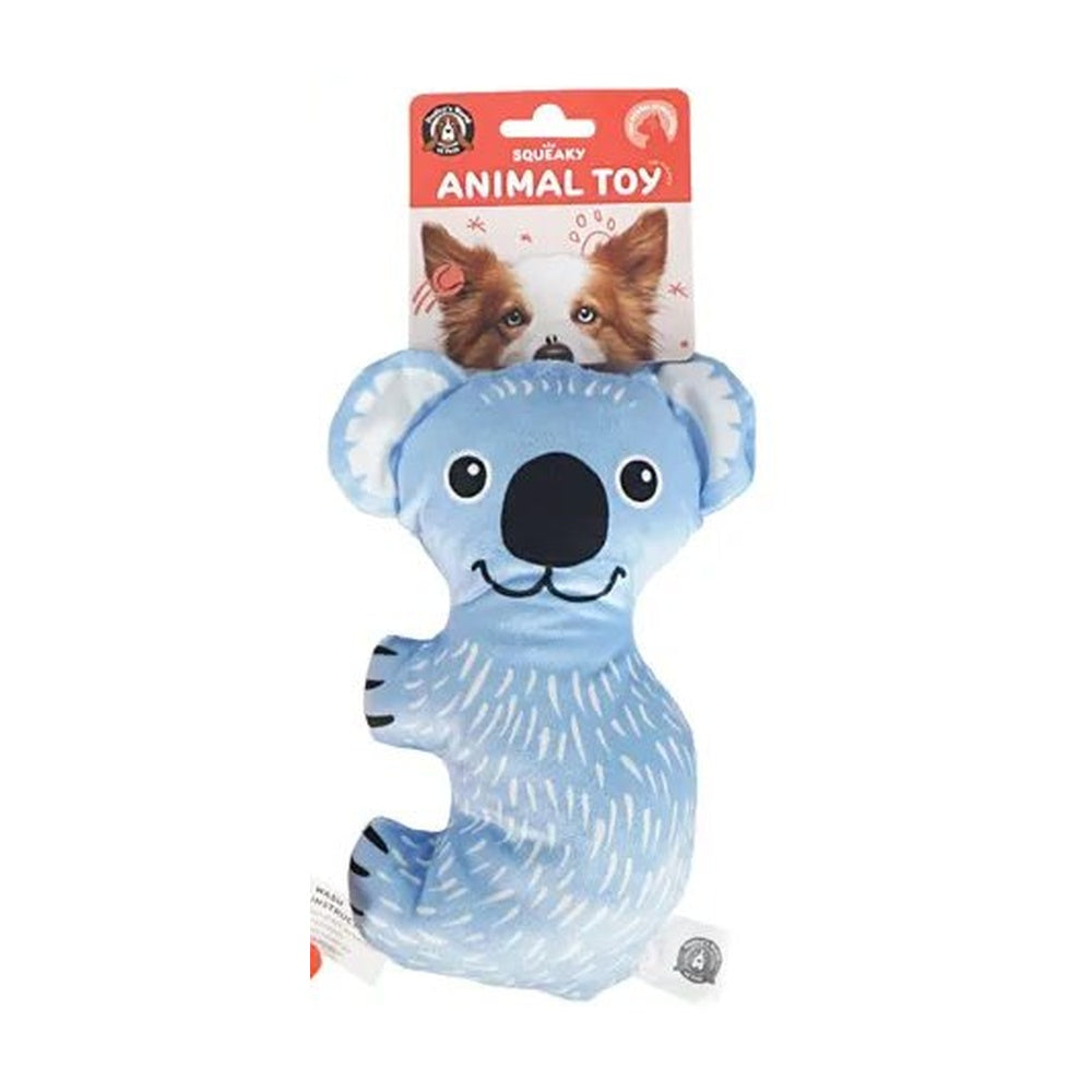 Koala squeaky dog toy