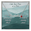 Custom Name Necklace with Birthstone