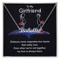 Custom Name Necklace with Birthstone