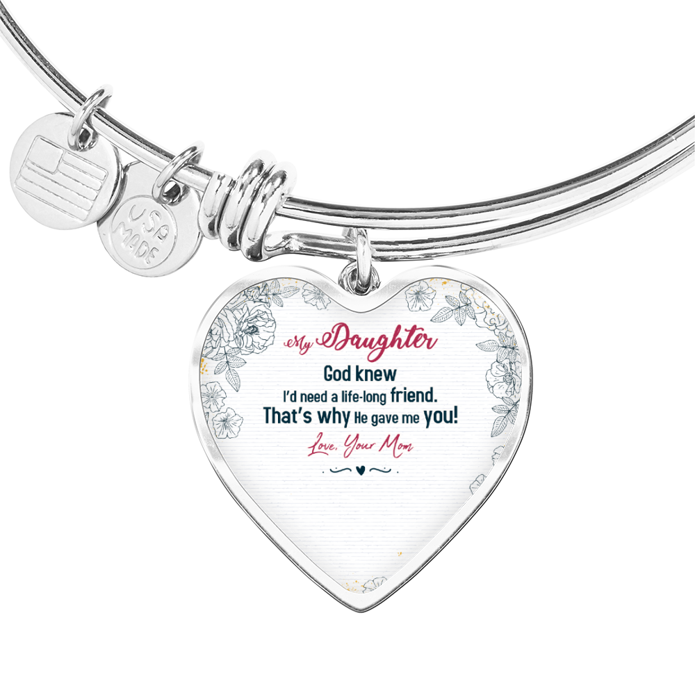 Buyer Upload Luxury Heart Bangle