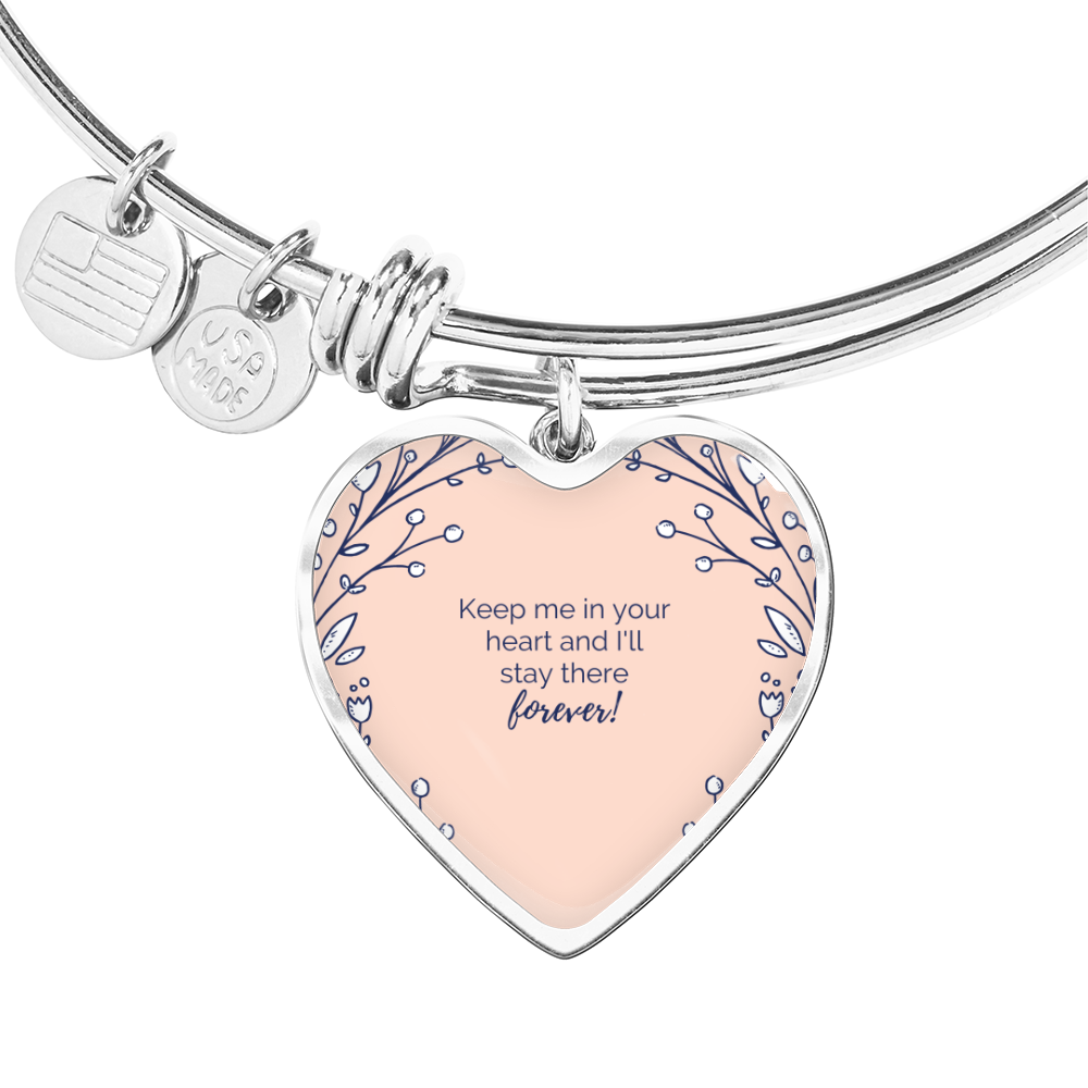 Buyer Upload Luxury Heart Bangle