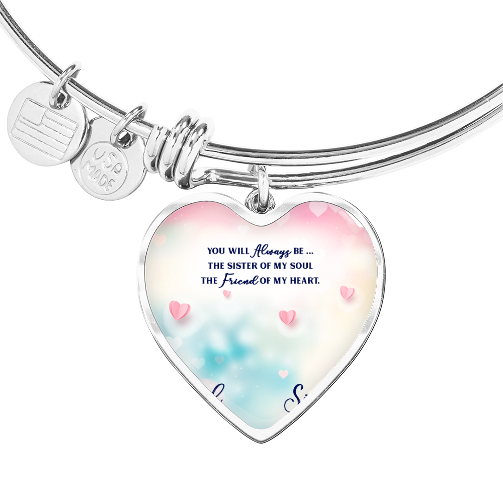 Buyer Upload Luxury Heart Bangle