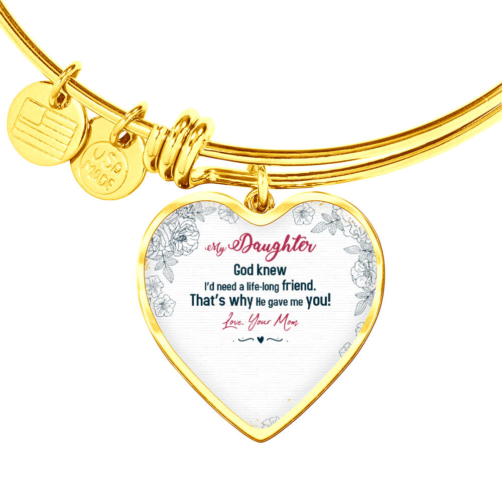 Buyer Upload Luxury Heart Bangle