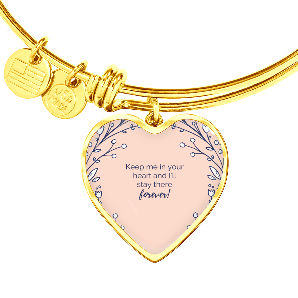 Buyer Upload Luxury Heart Bangle