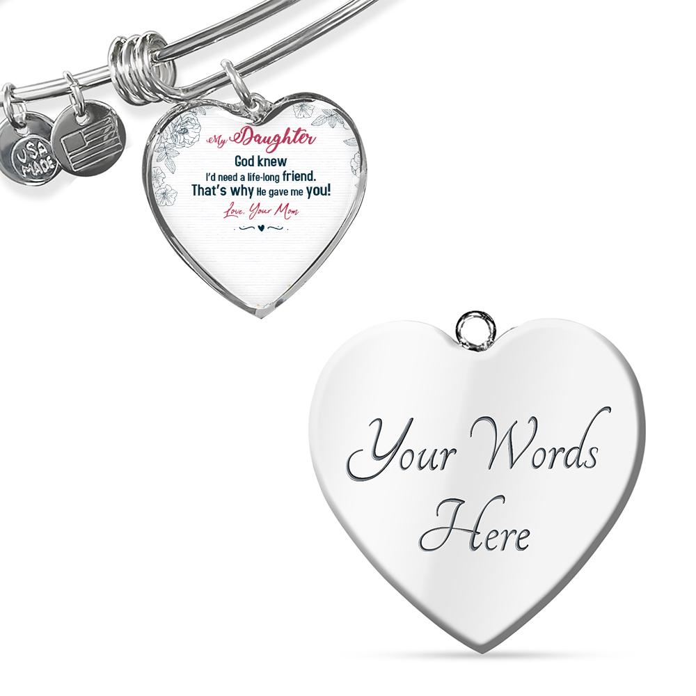 Buyer Upload Luxury Heart Bangle