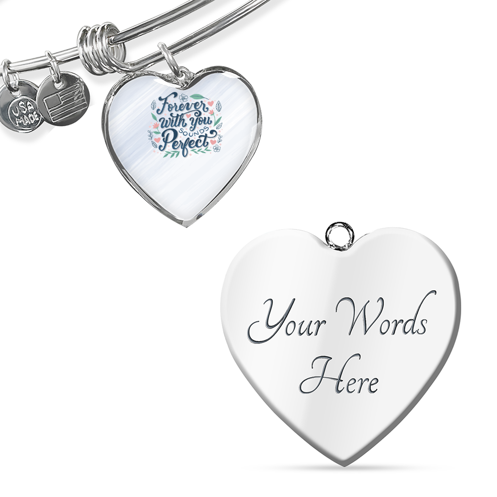 Buyer Upload Luxury Heart Bangle