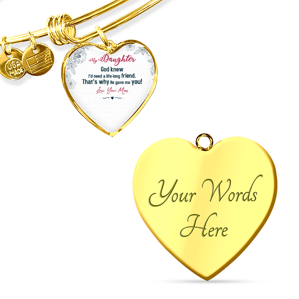 Buyer Upload Luxury Heart Bangle