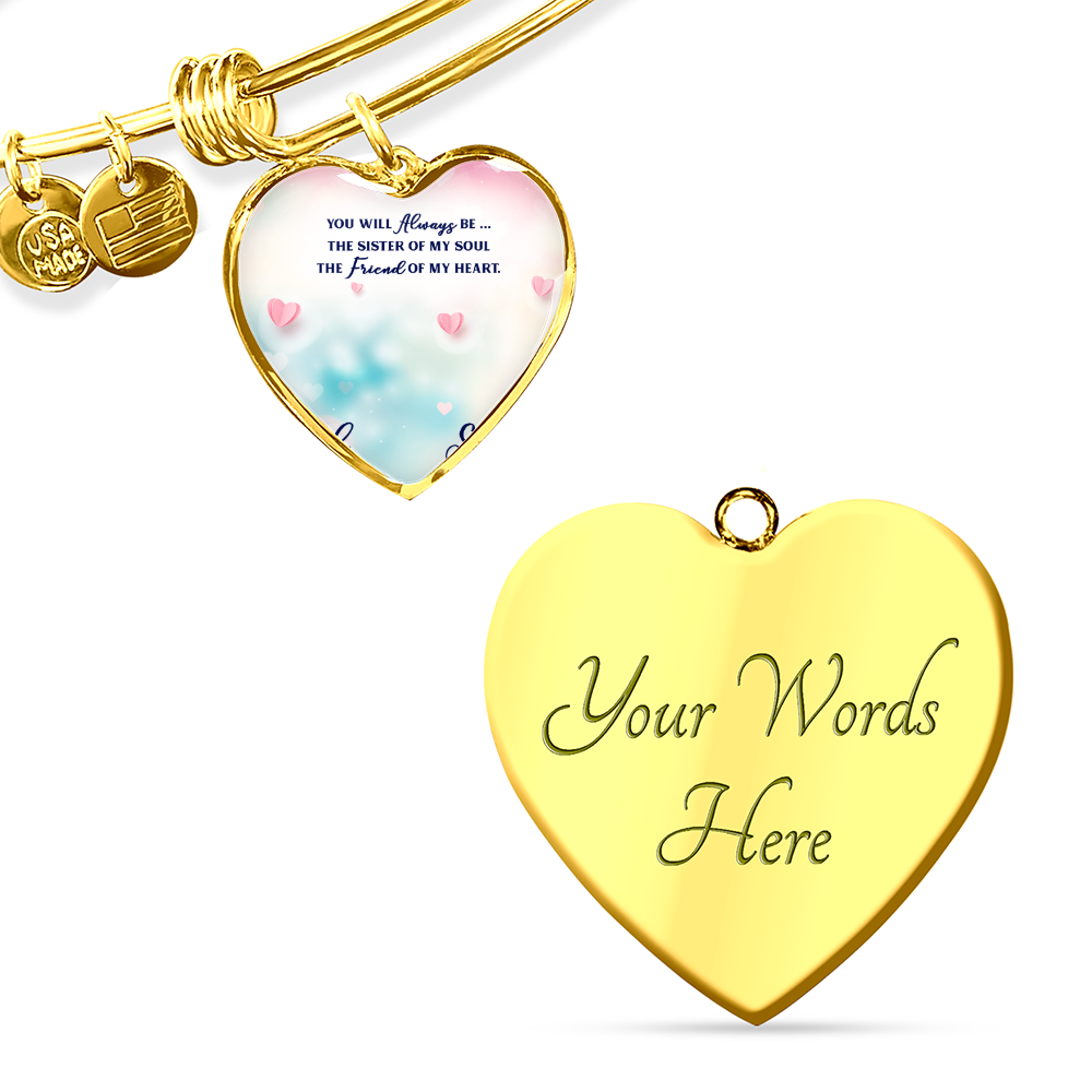Buyer Upload Luxury Heart Bangle