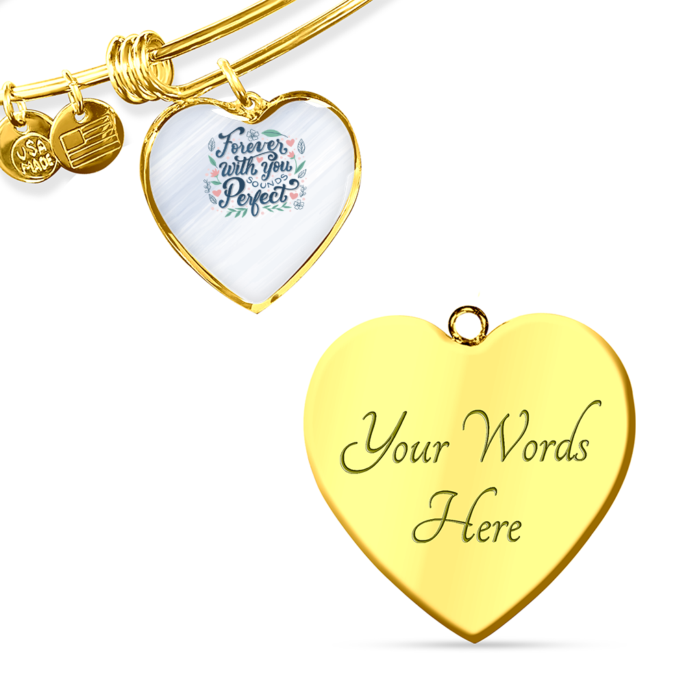 Buyer Upload Luxury Heart Bangle