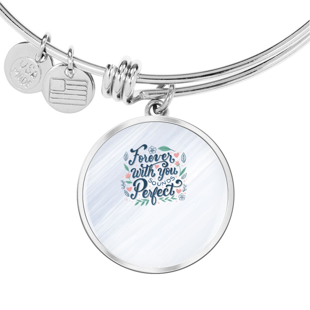 Personalised Photo Circle Bangle Bracelet