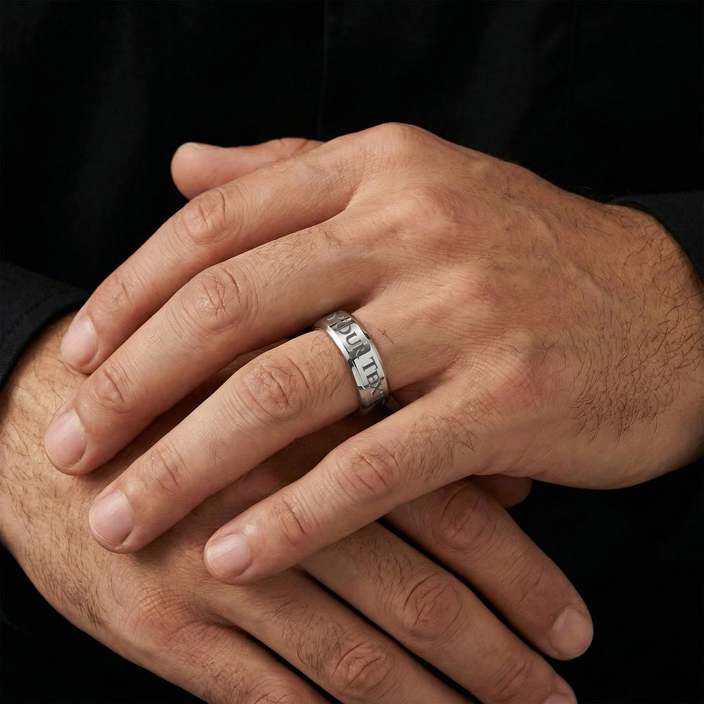 Men's Ring - Engraved