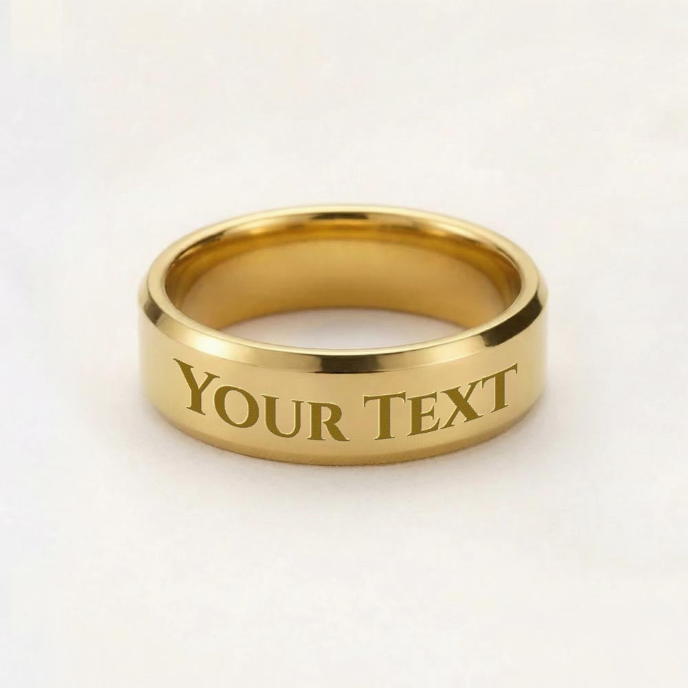 Men's Ring - Engraved