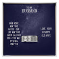 Engraved Men's Ring