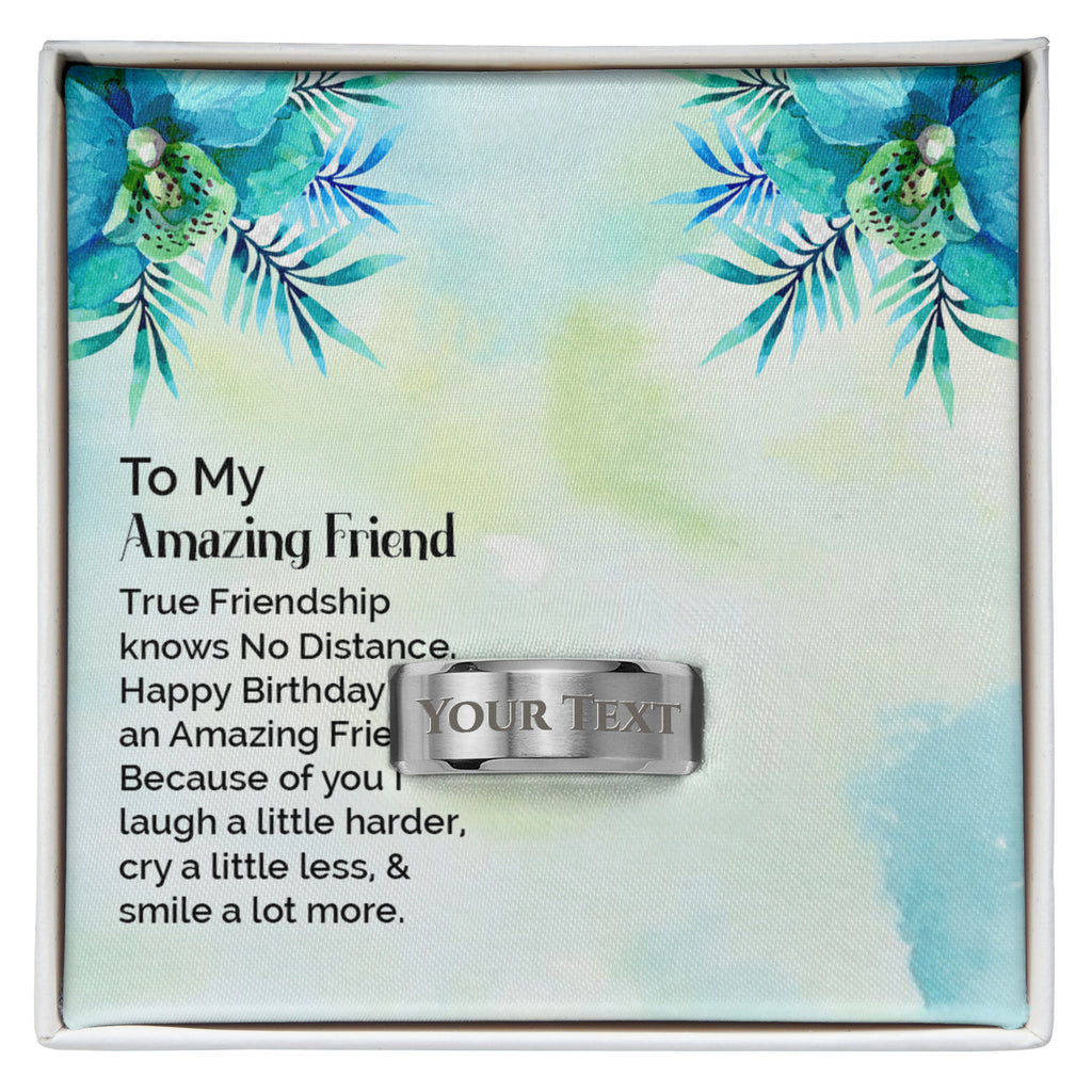 Engraved Men's Ring