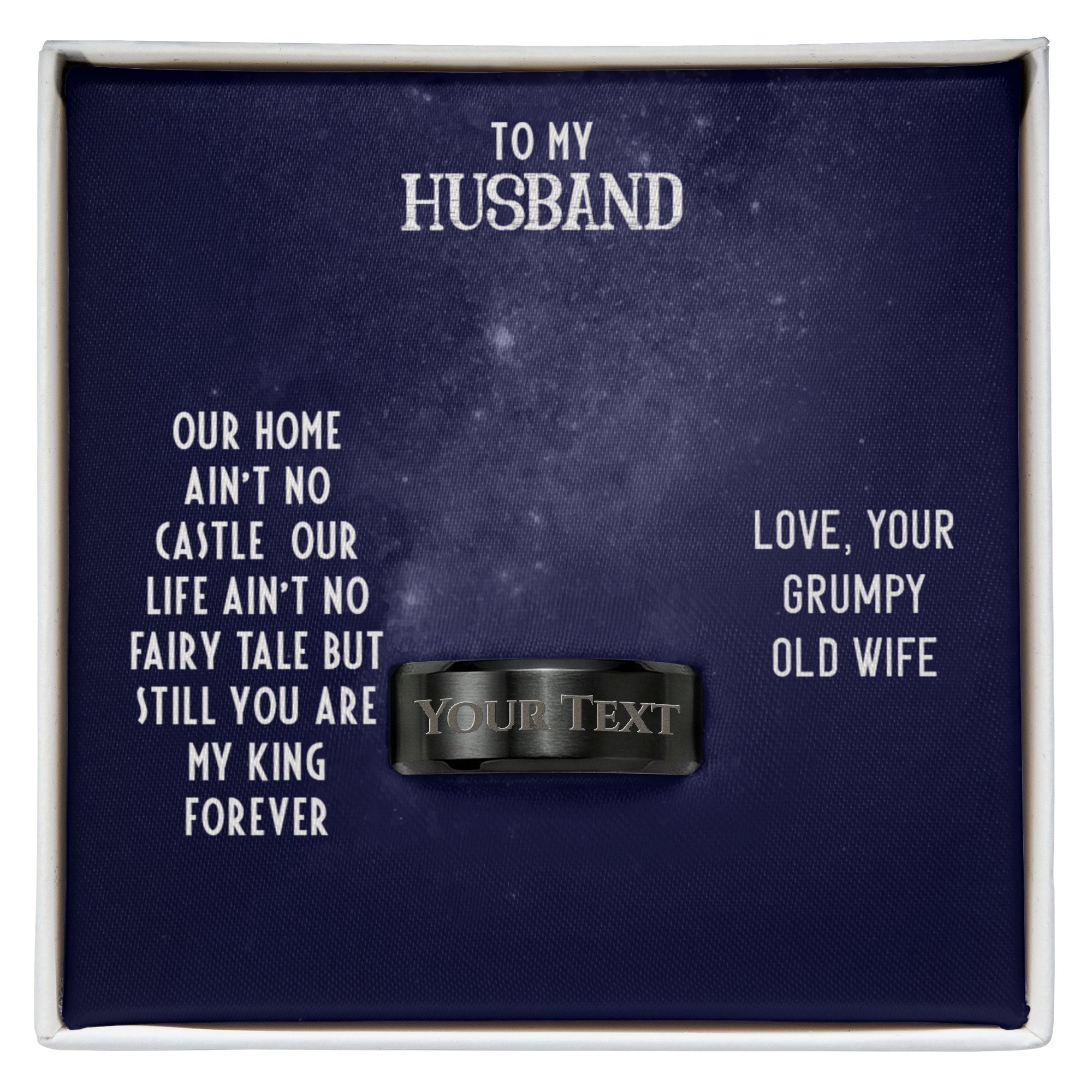 Engraved Men's Ring