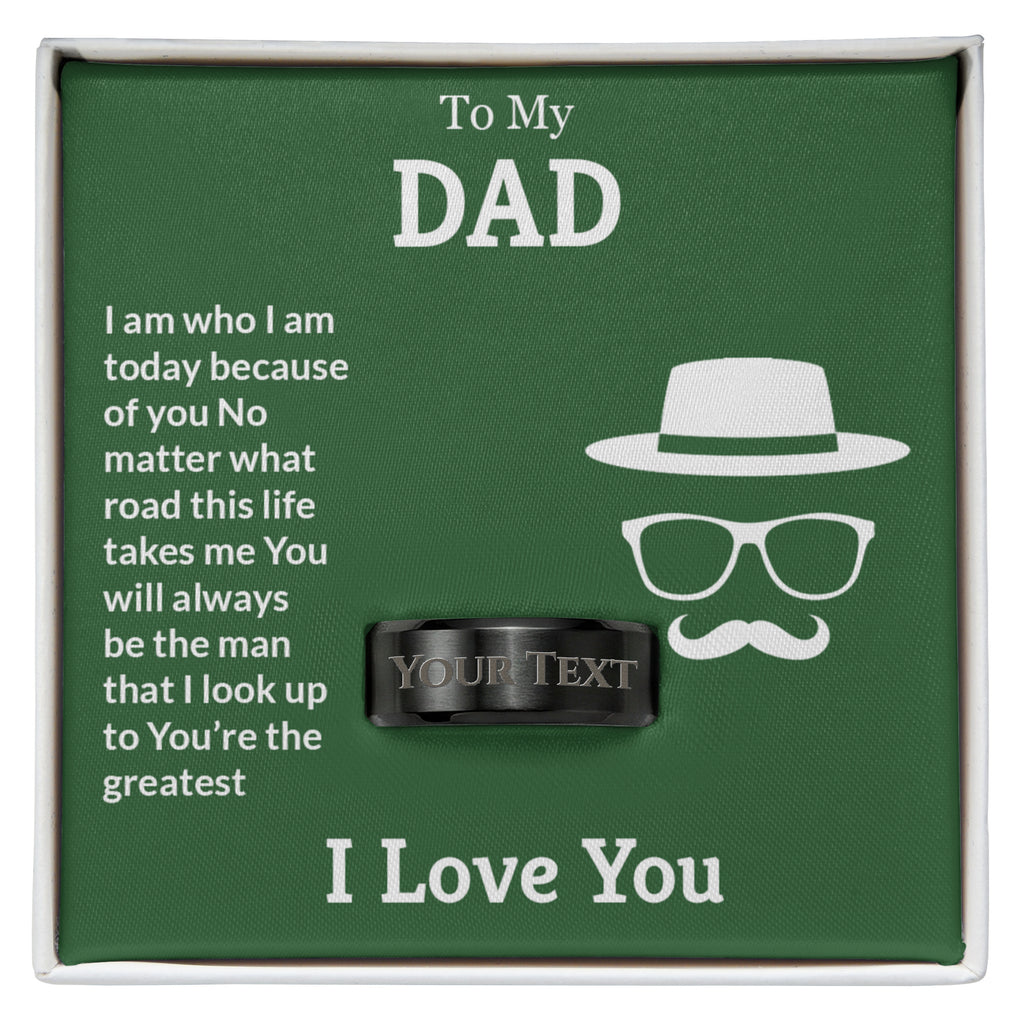 Engraved Men's Ring