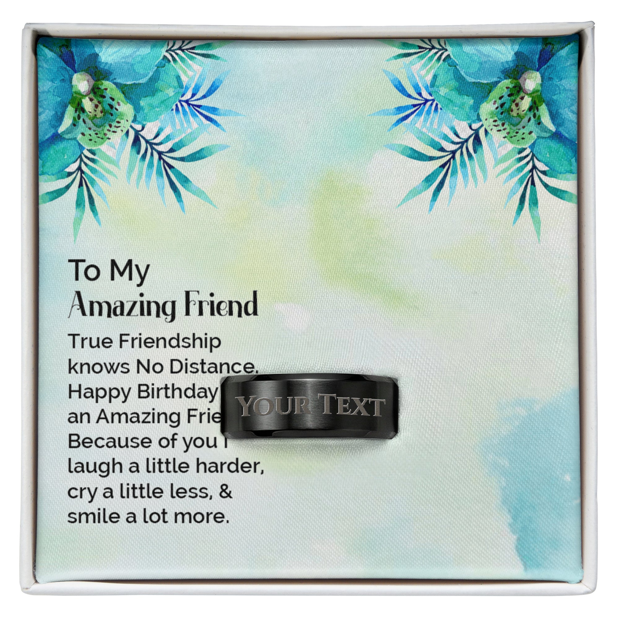 Engraved Men's Ring