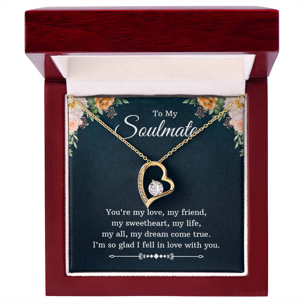Soulmate Dream Come True Forever Love Necklace