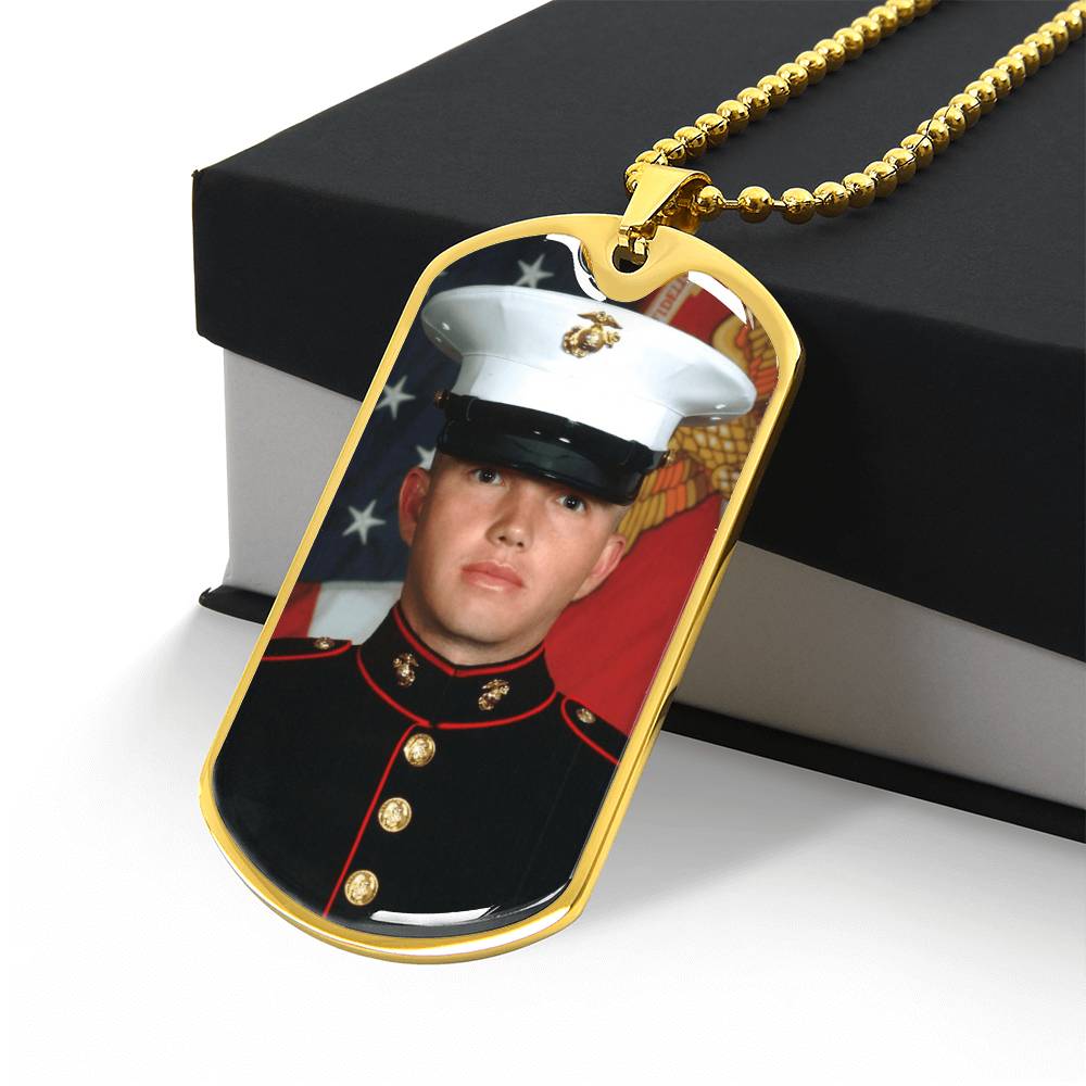 Dog Tag Necklace - Engraving