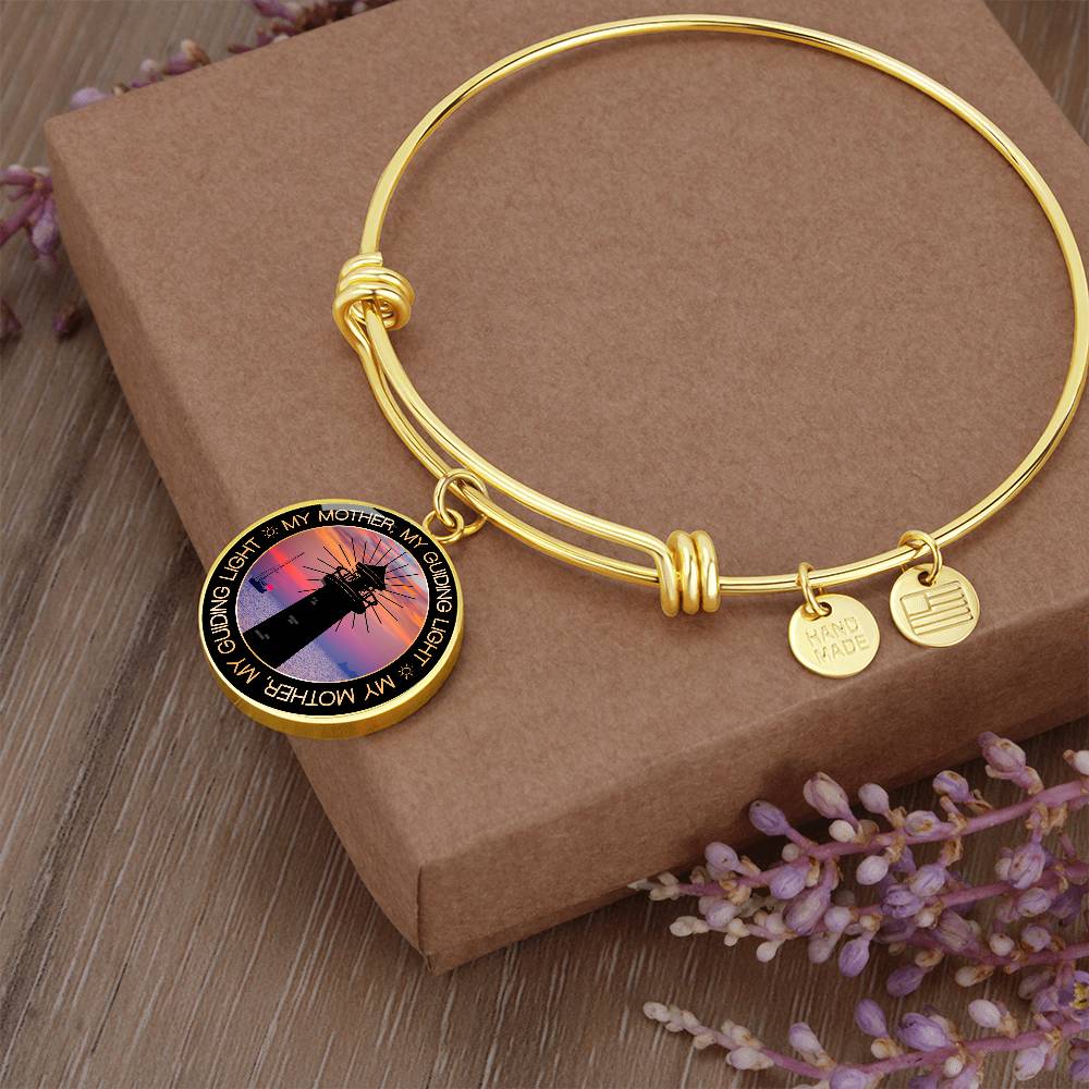 My Mother My Guiding Light Circle Bangle