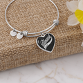 Blessed James 1:17 Luxury Heart Bangle