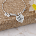 Follow Your Dreams Luxury Heart Bangle