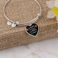 Sisters by Heart Luxury Heart Bangle