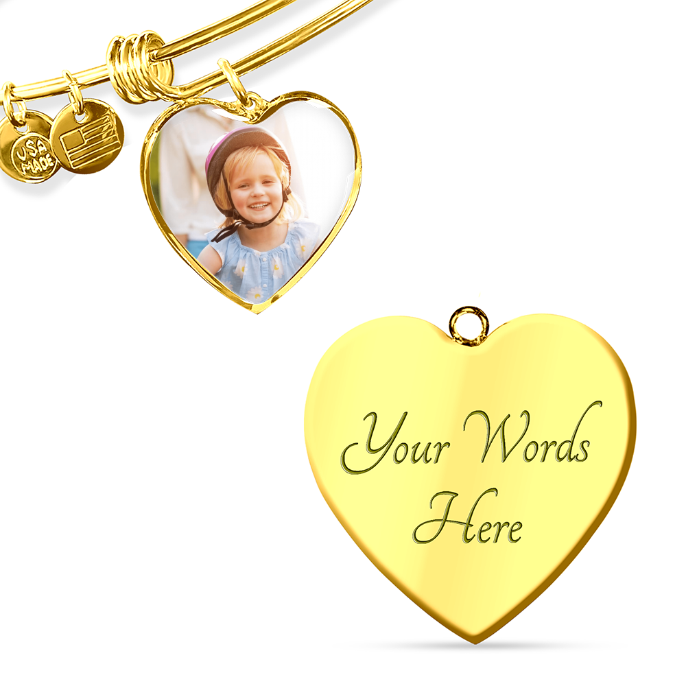 Heart Bangle - Luxury BU
