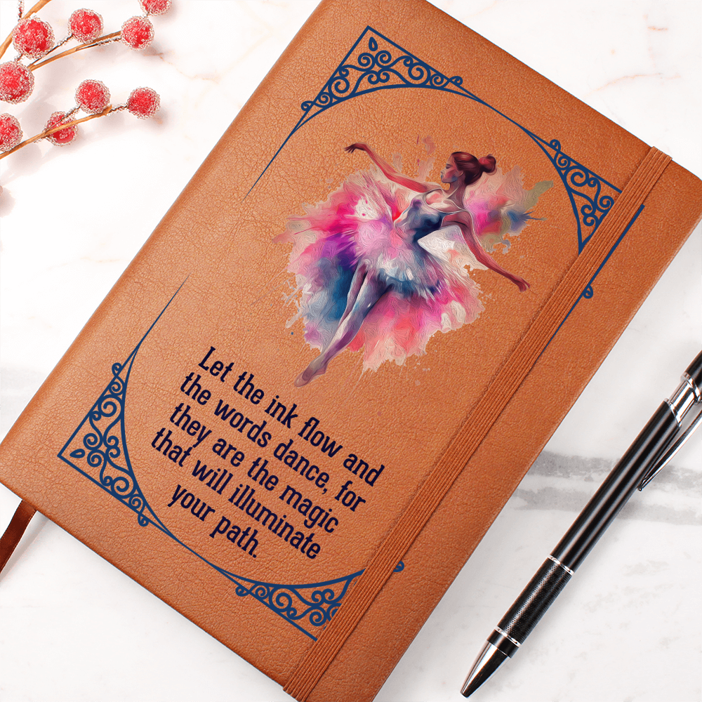 Let the Ink Flow and the Words Dance Graphic Journal