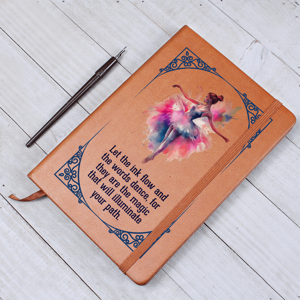 Let the Ink Flow and the Words Dance Graphic Journal