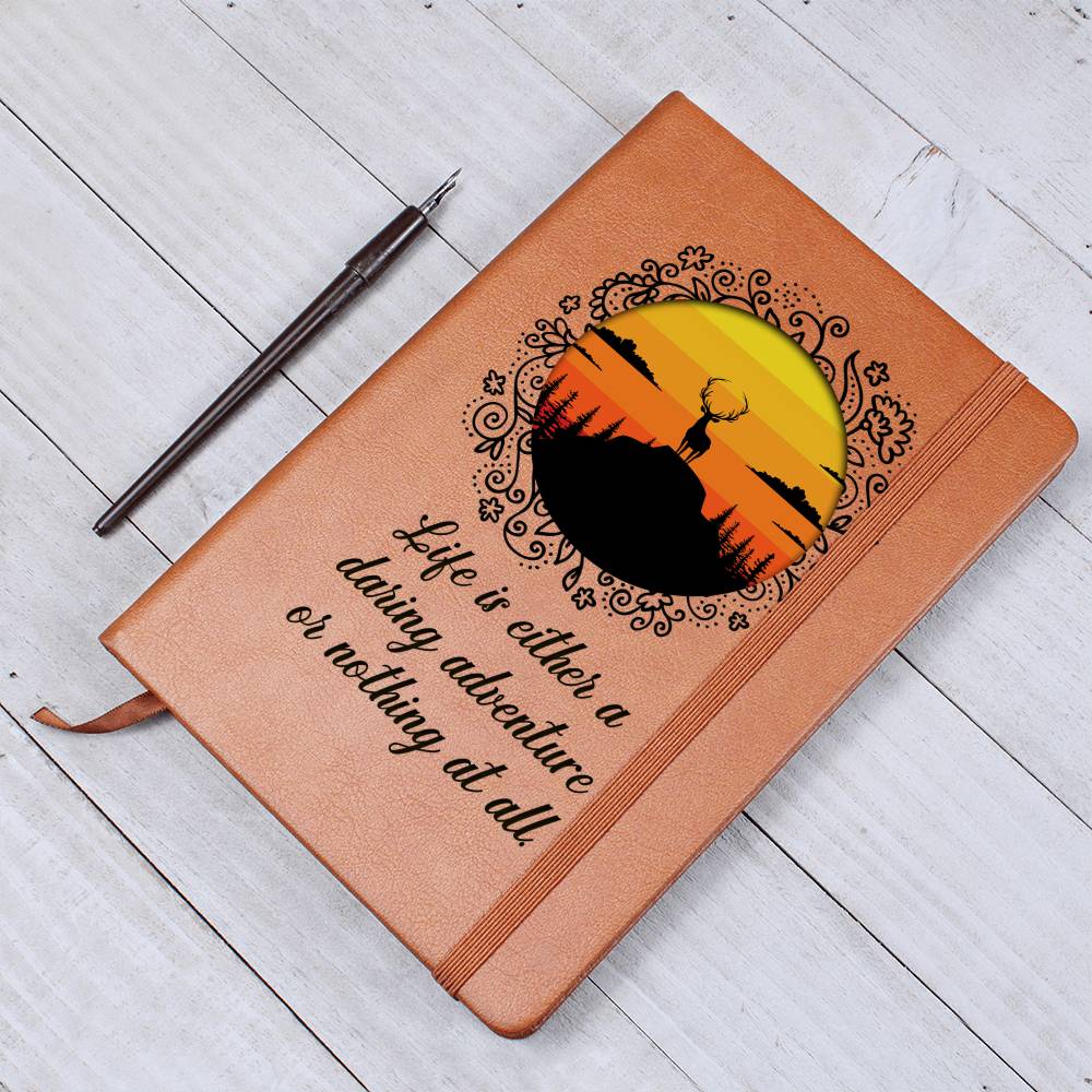 Life Is Either a Daring Adventure or Nothing at All Graphic Journal