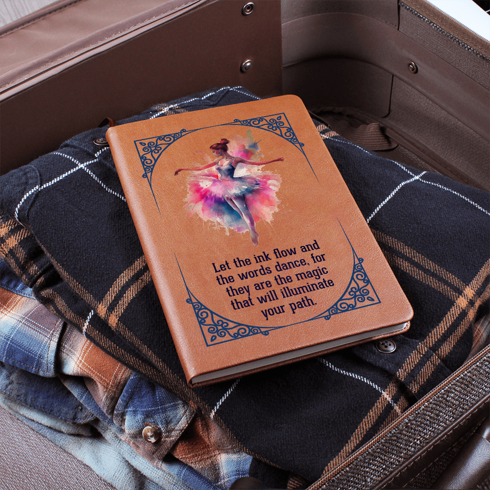 Let the Ink Flow and the Words Dance Graphic Journal