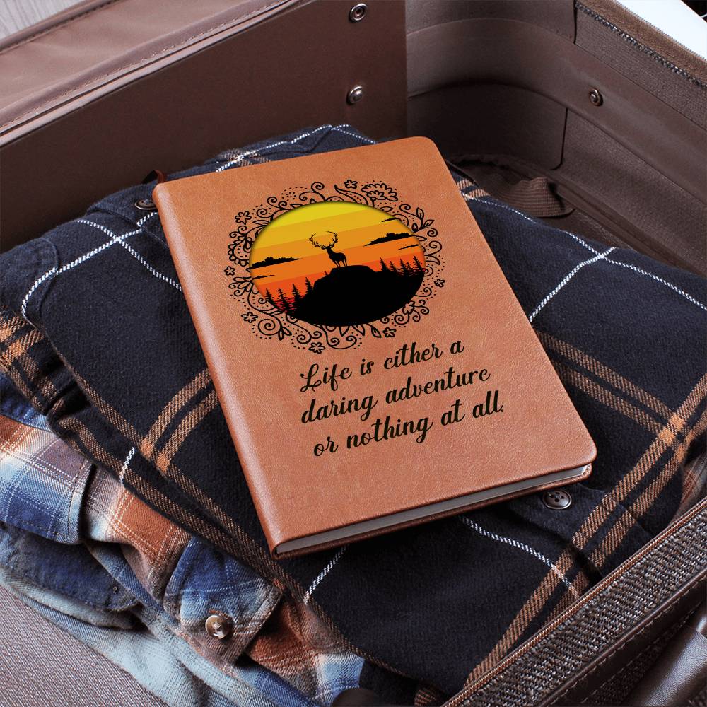 Life Is Either a Daring Adventure or Nothing at All Graphic Journal