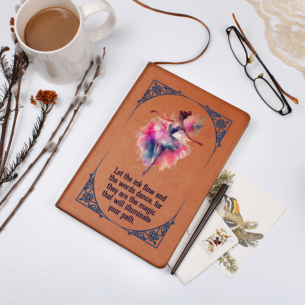 Let the Ink Flow and the Words Dance Graphic Journal