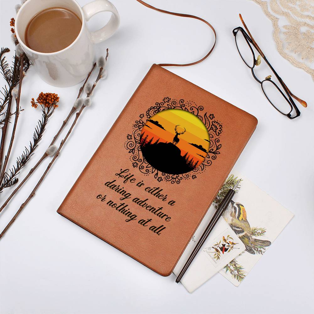 Life Is Either a Daring Adventure or Nothing at All Graphic Journal
