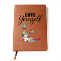 Love Yourself Floral Moon Graphic Journal